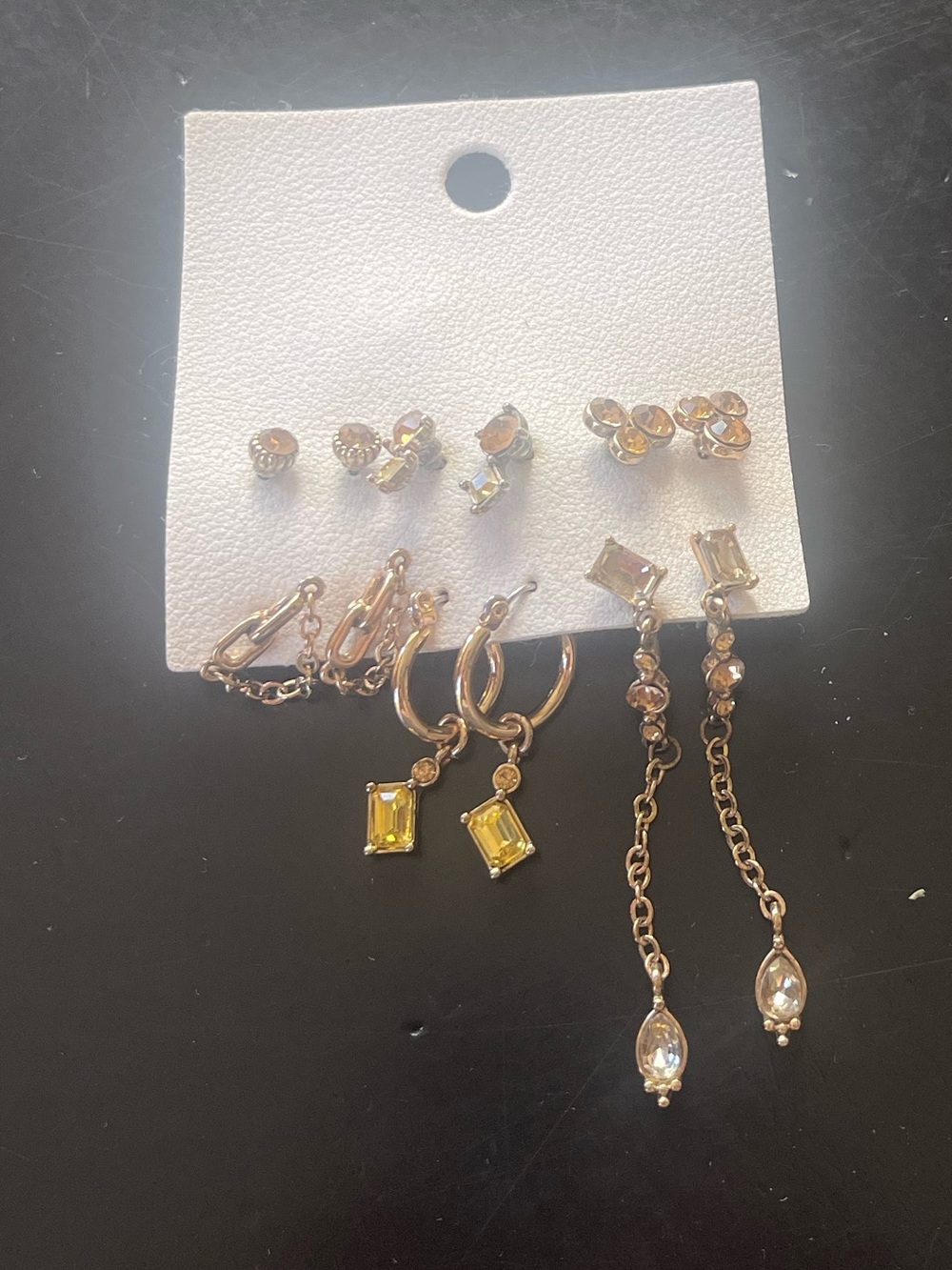 Crystal Earring Set - Picture 2 of 2